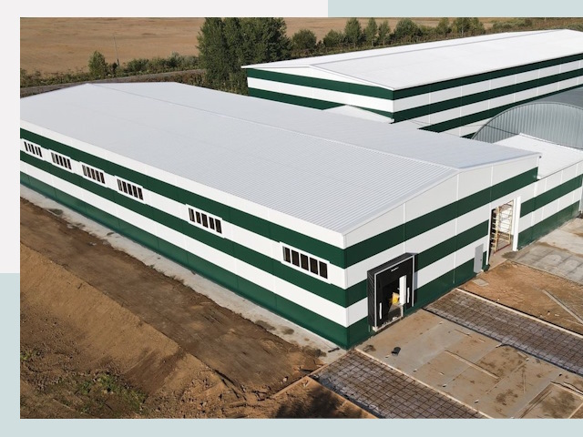 Строительство овощехранилищ в Гае