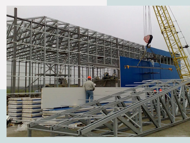 Строительство заводов в Гае