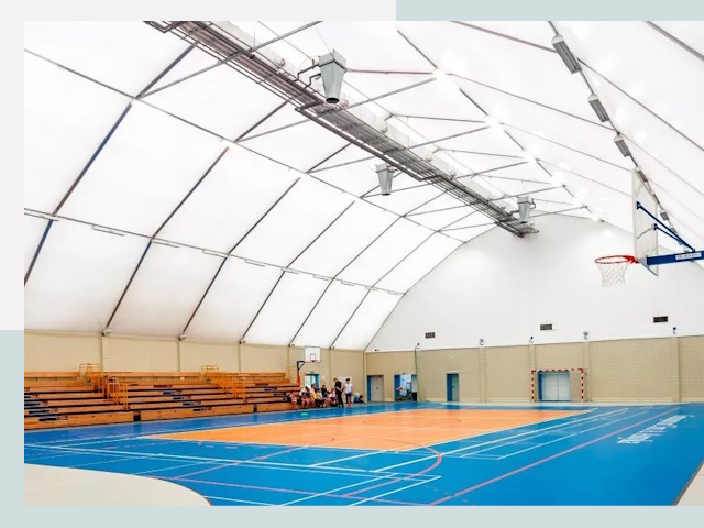 Строительство спортивных залов в Гае