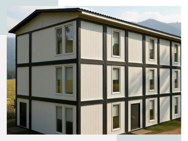 Модульные общежития в Гае