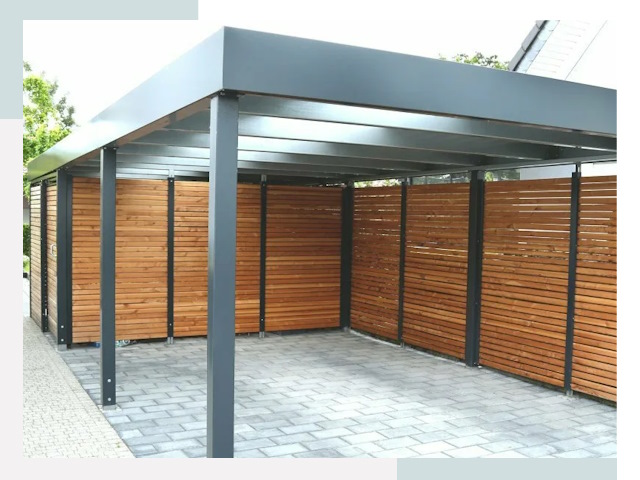 Навесы для парковки в Гае