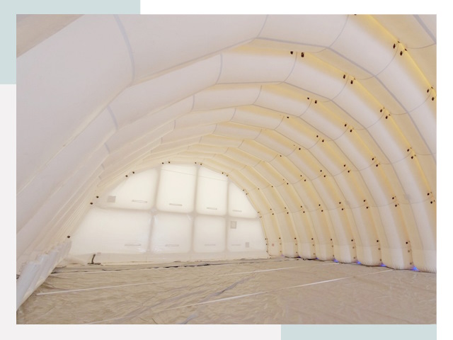 Пневмокаркасные ангары в Гае