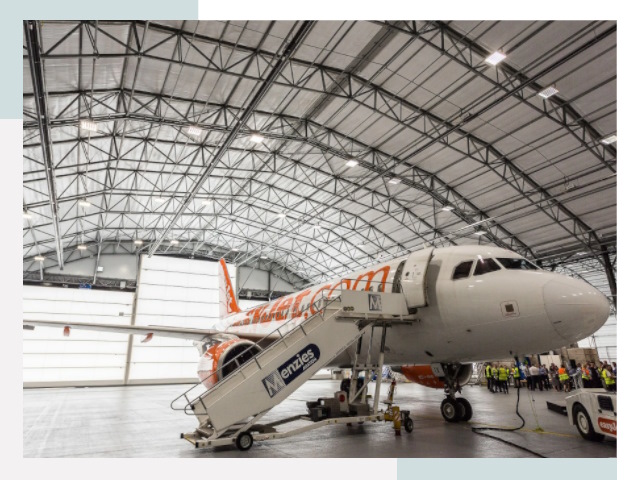 Авиационные ангары в Гае