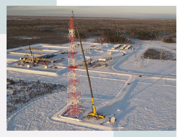 Мачты связи в Гае