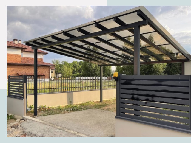 Металлические навесы в Гай от 610 руб. за м²