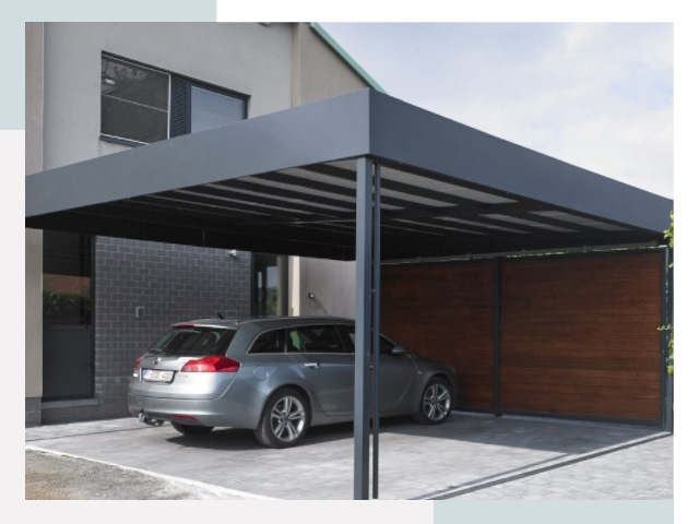 Металлические навесы в Гае