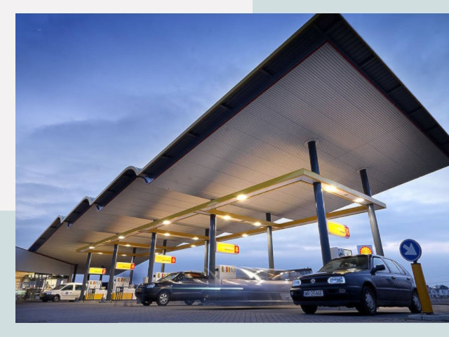 Навесы для АЗС в Гай от 610 руб. - Защита и комфорт