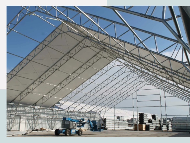 Каркасно-тентовые сооружения от СтальСтрой-Гай по цене 610 руб.