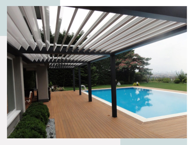 Перголы в Гае