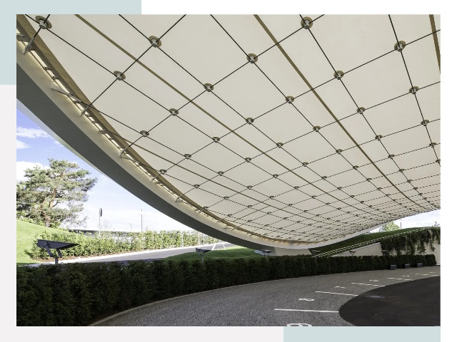 Мембранные конструкции в Гае