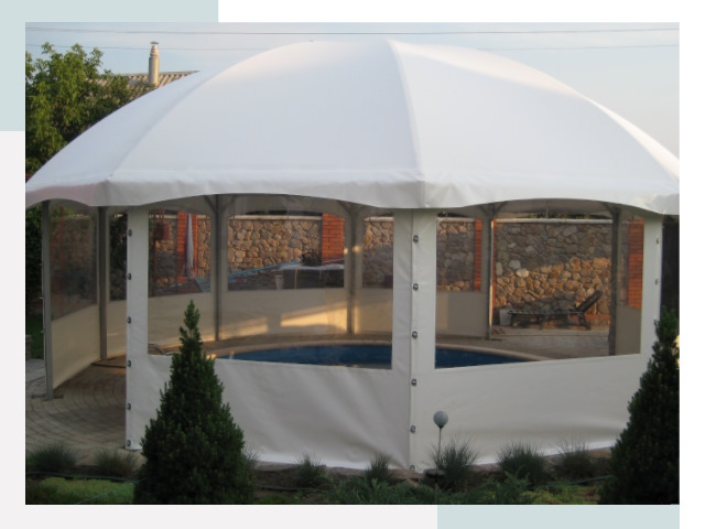 Тентовые павильоны в Гае