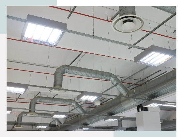 Вентиляция ангаров в Гае