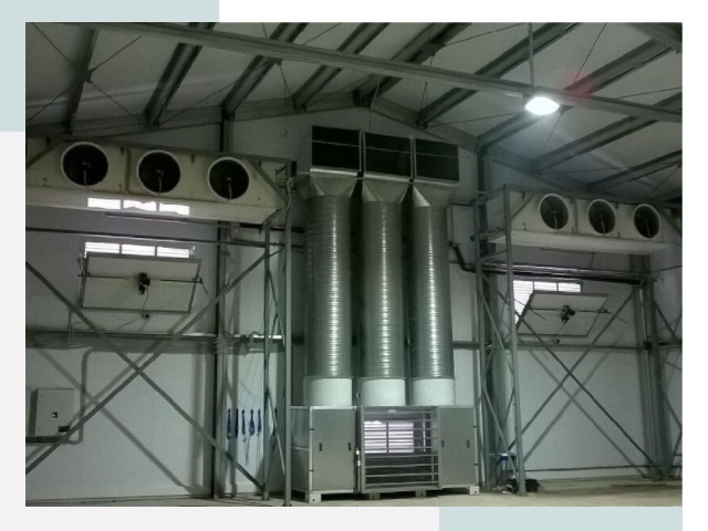 Инженерные системы для ангаров в Гае