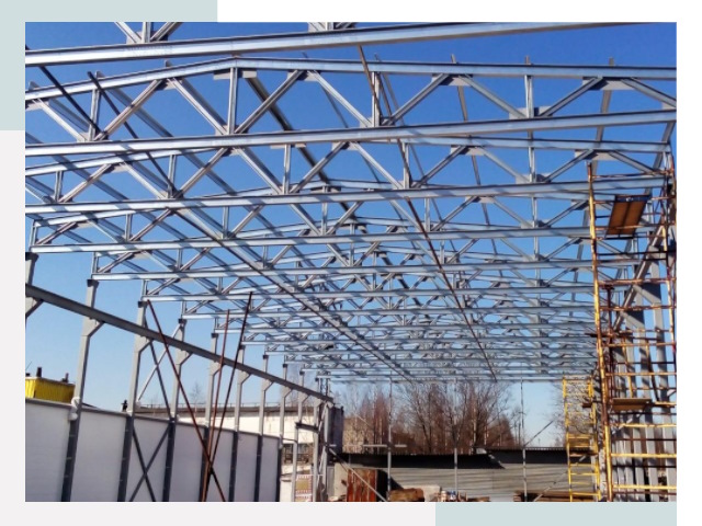 Металлокаркасы для складов в Гае